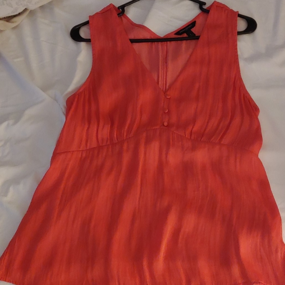 Banana Republic Coral blouse L